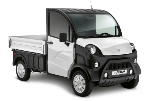 aixam pro d truck plateau ridelles