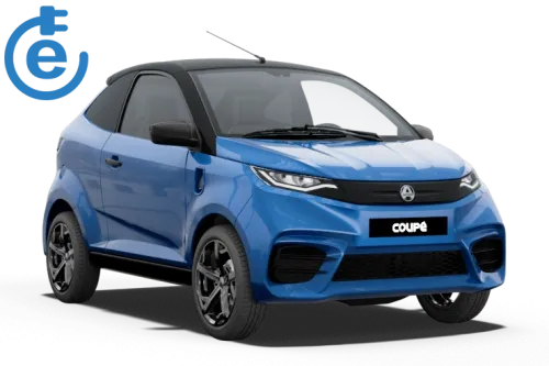 min aixam e coupe sport bleu 34av